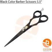 NEW 5.5" Salon Hair-Cutting Shears Beard & Moustache Trimming Scissors Black