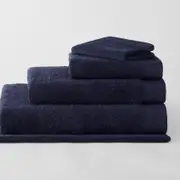 Sheridan Belford Towel Range - Bath Sheet in Midnight Cotton