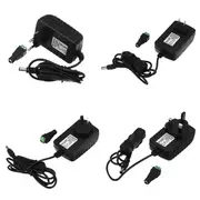 AC85-265V to DC12V 2A 24W Power Supply Adapter with Switch for LED Strip Light 7757 US PLUG
