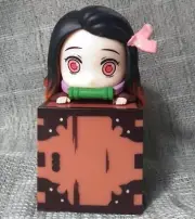NEZUKO Q FIGURE Demon Slayer Kimetsu no Yaiba Kamado Hikkake Anime Demon Box