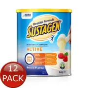 12 x Sustagen Hospital Active Pwdr Neut 840G