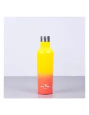 Lazy Dayz Spartan Drink Bottle 480ml Yellow Peach Ombre