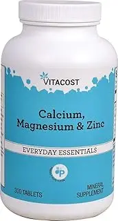Vitacost Calcium, Magnesium & Zinc - 300 Tablets
