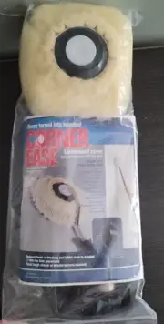 Corner Ease Wool Paint Roller 3 Piece Set, Lambswool Cover, Paint Corners
