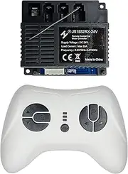 2.4G Bluetooth Remote Control and JR1932RX-24V Receiver Control Box Mother Board for Kids Powered Wheels Children Ride On Car Replacement Parts