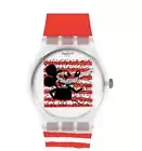 Swatch X Keith Haring Mickey Mouse Mariniere Disney Red White