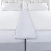 FeelAtHome Premium 12 Inch Bed Bridge | Twin XL to King Bed Converter Kit | Anti-Sink & Non-Slip | Extra Wide Adjustable Mattress Connector with 2 x Straps for Guests Stayovers FAH-BB-001