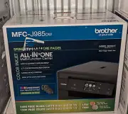 Brother MFC-J985DW Wireless Inkjet All-In-One color Printer new sealed