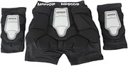 Padded Shorts Skiing Protective Gear Hip Pads Cushion Hip Guard Soft Tailbone Protector Butt Pad for Bike Figure Skating