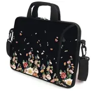 15.6" Laptop Sleeve chromebook case Adjustable Shoulder Strap with Handle Acc...