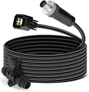 23ft/7m Engine Interface Cable Connects to NMEA 2000 Network Fits for Yamaha Outboard Engine 2006-2023 Replace #000-0120-37 3004.6865, Longer Version with T-Connector
