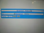 Scranton PA Old School Police Car Decals 1:43