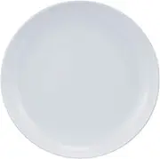 Nagao No.44B Unbreakable White Tableware Bread Plate, 7.5 inches (19 cm), Made in Japan