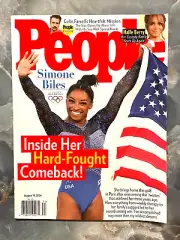 PEOPLE Magazine Aug 19th 2024 • Simone Biles "Her Hard Fought Comeback!"