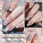 BORN PRETTY Glitter Reflective Gradient Nail Gel Polish Semi-Permanent UV LED