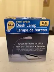NEW LED Super bright Portable Mini Lamp Travel Desk Computer Laptop Light Batter
