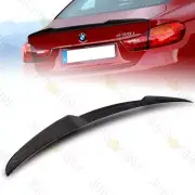 FIT 14-20 BMW 420i 430i F32 COUPE 2DR M4-TYPE REAL CARBON FIBER TRUNK SPOILER (for: BMW)