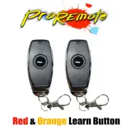 For Chamberlain Garage Door Opener Comp Remote Control Red & Orange Smart button