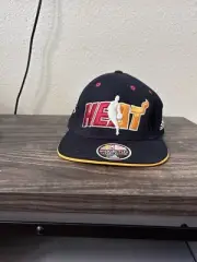 Adidas Miami Heat Official Flex NBA Draft Cap L/XL Fitted New with Tag