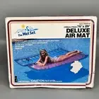 Vintage 1988 INTEX The Wet Set PINK Deluxe Air Mat Pool Float Lounge 76" x 29"