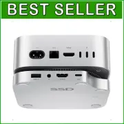 Premium Mac Mini M4 Stand with 4TB M.2 SSD Enclosure & Fast Data Transfer