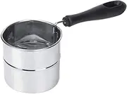Stainless Steel Flour Sieve, Hand-held Flour Sieve, Flour fine mesh Filter, Baking and Cooking Utensils
