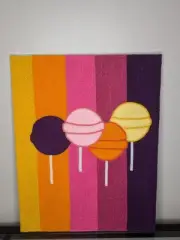 Dreamsicle "11 x 14" Original Artwork Handcrafted By Nevriunna Watson