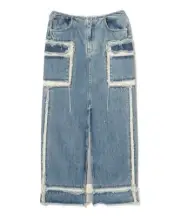(ASK availability First) BEAMS FACON JACMIN JINJI Pocket Skirt New