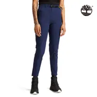 在飛比找蝦皮商城優惠-Timberland 女款藍色附腰帶防潑水長褲|A23SS4