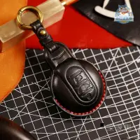 在飛比找蝦皮商城精選優惠-『新品熱賣』BMW迷你高級真皮鑰匙套 適用於寶馬MINI鑰匙