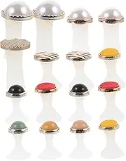 BIUDECO 16pcs Toe Separator Pedicure Toe Spacers for Nail Polish Silicone Toe Separators Comfortable Soft Material for Toenail Treatment