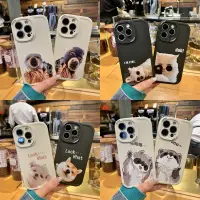 在飛比找蝦皮購物優惠-浣熊 柴犬 貓咪 情侶閨蜜 iPhone 12 Pro MA