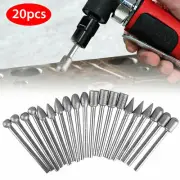 20Pcs 120 Grit Diamond Burr Set Drill Bits Set for Tool Rotary Grinding