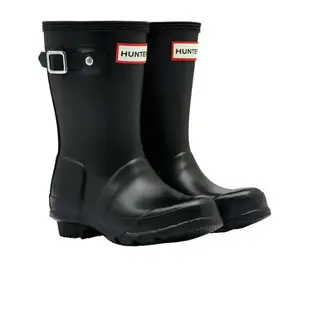 跩狗嚴選 英國 Hunter Short Boots 黑色 霧面 低筒 雨鞋 短筒 雨靴 工程靴 中筒靴