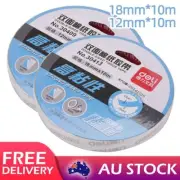 Deli Double Sided Tape 3 Rolls Two Sided Tapes for Arts Crafts Mounting Tape 10m
