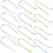 MOTHNUR 24pcs Curling Pins Hot Roller Securing Pin Roller Clips Hot Curler Securing Clip Hot Roller Clamp Replacement Hot Roller Pins Hot Roller Securing Clamp Hot Curler Pin