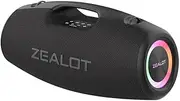[ZEALOT] S78 100W Bluetooth Speakers, DSP Technology 4HORNS, Outdoor Portable Subwoofer Speaker, Wireless Dual Pairing, 24000mAh Battery, 48 Hours Playtime Loud Stereo, Booming Bass Dream Light