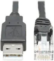Cisco Compatible 6ft USB-A to RJ45 Rollover Console Cable