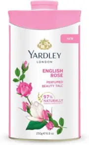 Yardley London English Rose Perfumed Deodorizing Talc Talcum Powder 100Gm