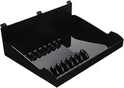 FRCOLOR Compact Barber Scissor Rack Salon Scissor Holder Hairdressing Tool Storage