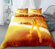 v3273 Bed Sheets Naruto Bed Doona Duvet Cover Set Bed Sheets IU3273
