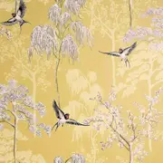 Japanese Garden Wallpaper Arthouse Ochre