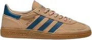 [adidas] Originals Handball Spezial, Wheat Brown Navy Blue, 5 Women/4 Men