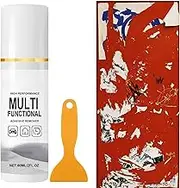 Sticker Remover | 60ml Soften Glue Remover for Car Paint,Rapid Home Cleaning Supplies with Scraper Spray Non-Scratch Automotive Cleaner for Vehicles Fiberglass Tape