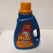 Wisk Laundry Detergent Citrus Clean 32 Loads HTF