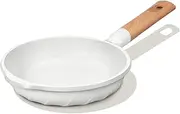 COOKLOVER Nonstick Frying Pan 100% PFOA Free Cookware Induction Skillet Stir Fry Pan 11 inch - White