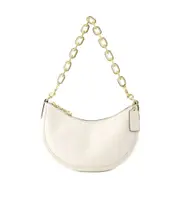 MIRA zipper shoulder bag One size White