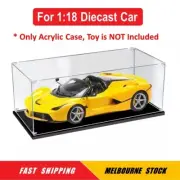 Display Case for 1:18 BBR FERRARI LAFERRARI APERTA YELLOW Diecast Car Dust Proof