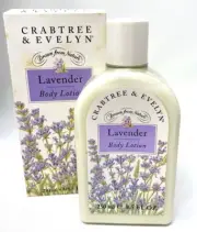 Crabtree & Evelyn Lavender Body Lotion 8.5 oz Vintage 1995 Rare