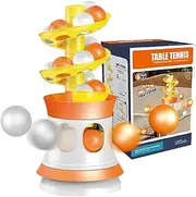 Table Tennis Training, Table Tennis Machine, Ping Pong Set | Automatic Table Tennis Serving Machine with 16 Balls | Portable Ball Thrower for Kids and Beginners to Enhance Table Tennis Skills